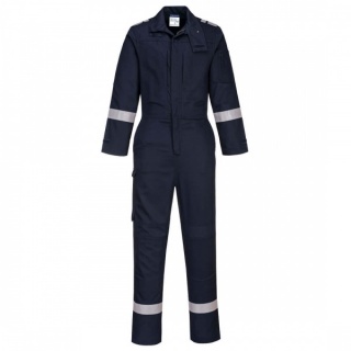 Portwest FR501 - Bizflame Plus Stretch Panelled Coverall 350gsm